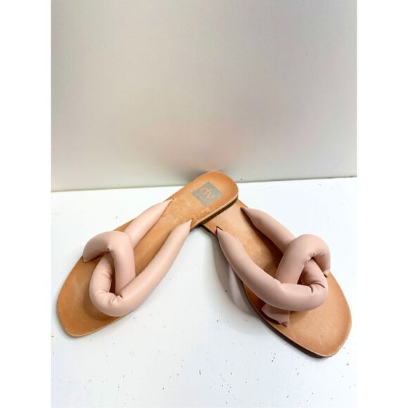 DV Dolce Vita Sandals Womens Size 9 Pink Janae Slip On Flats - Picture 4 of 10